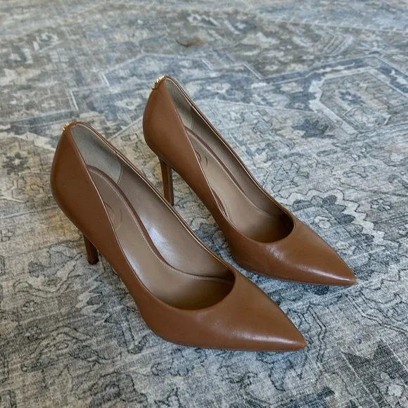Sam Edelman “Hazel” heel in saddle color - Picture 2 of 13